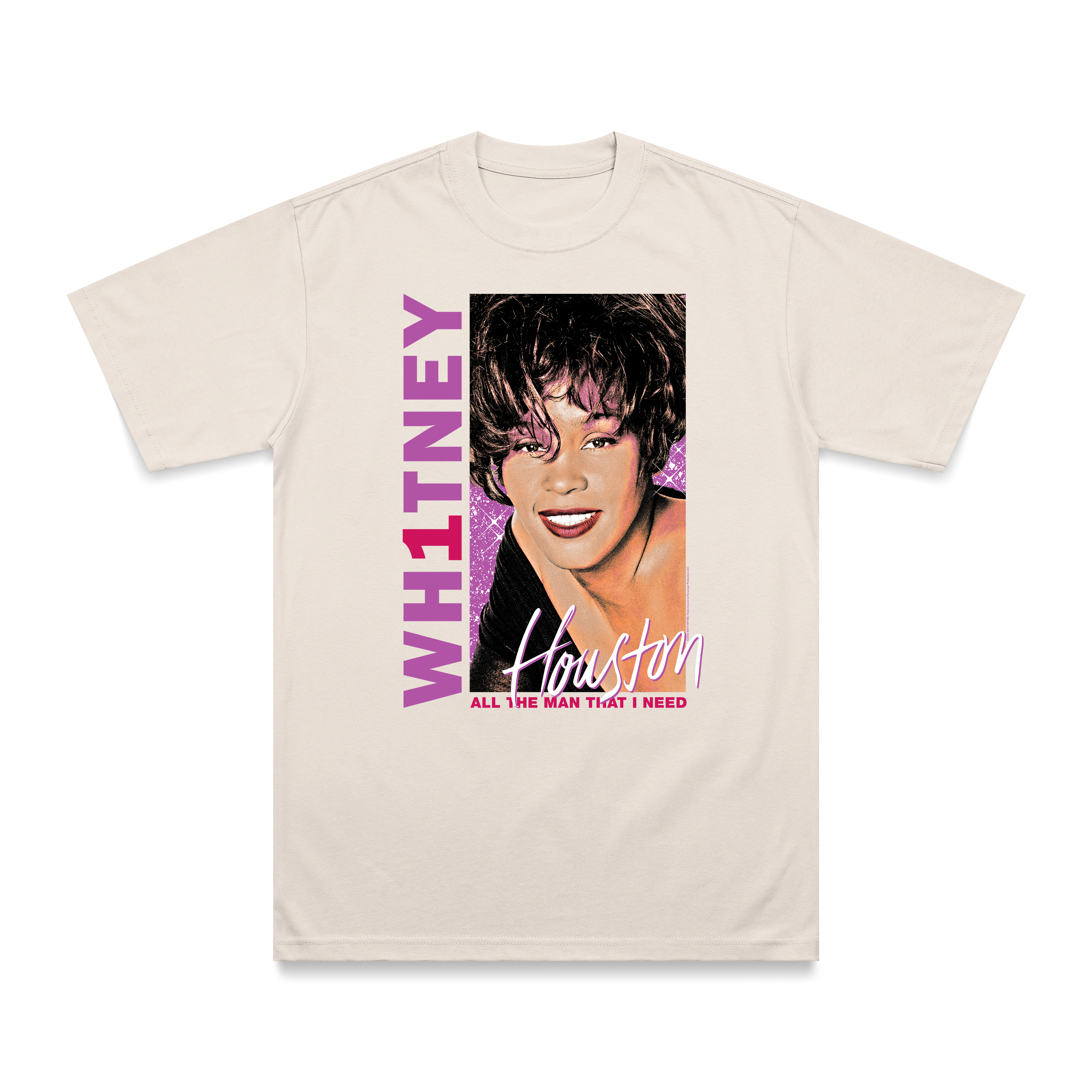 WH1TNEY All The Man That I Need T-Shirt - S / Grey